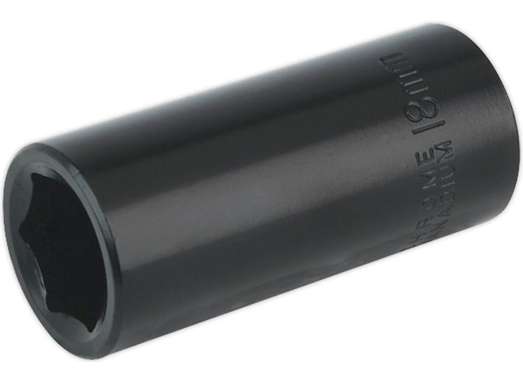 Sealey IS3818D Impact Socket 18mm Deep 3/8"Sq Drive