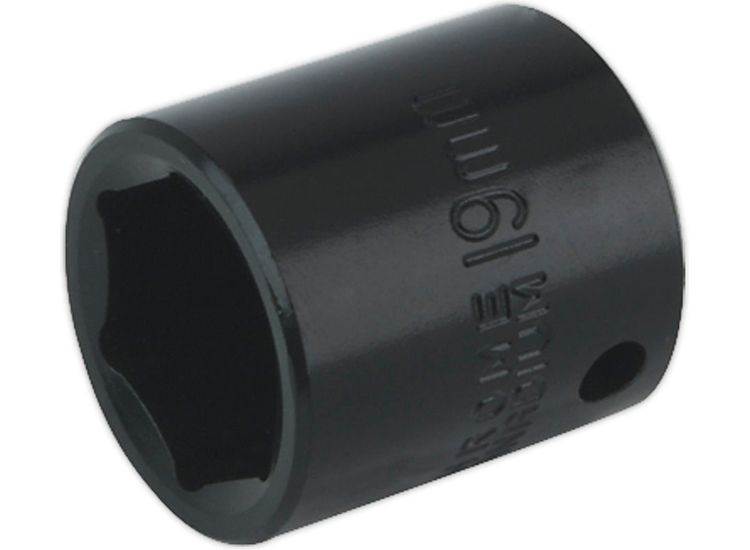 Sealey IS3819 Impact Socket 19mm 3/8"Sq Drive
