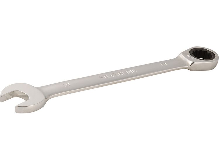 Silverline Fixed Head Ratchet Spanner