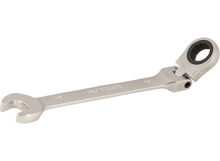 Silverline Flexible Head Ratchet Spanner