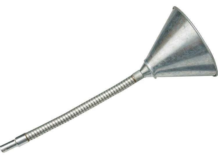 Silverline Flexible Steel Funnel 150mm