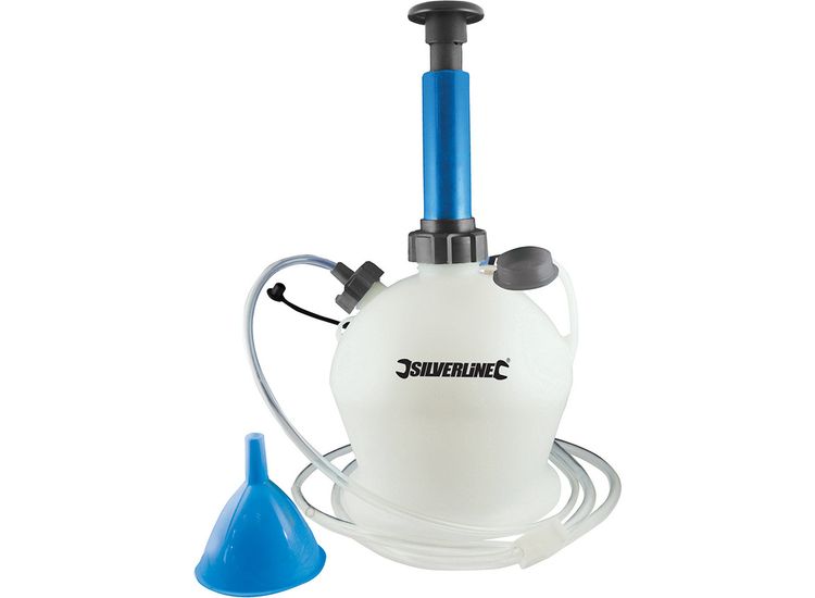 Silverline Oil &amp; Fluid Extractor Pump 4Ltr 4Ltr