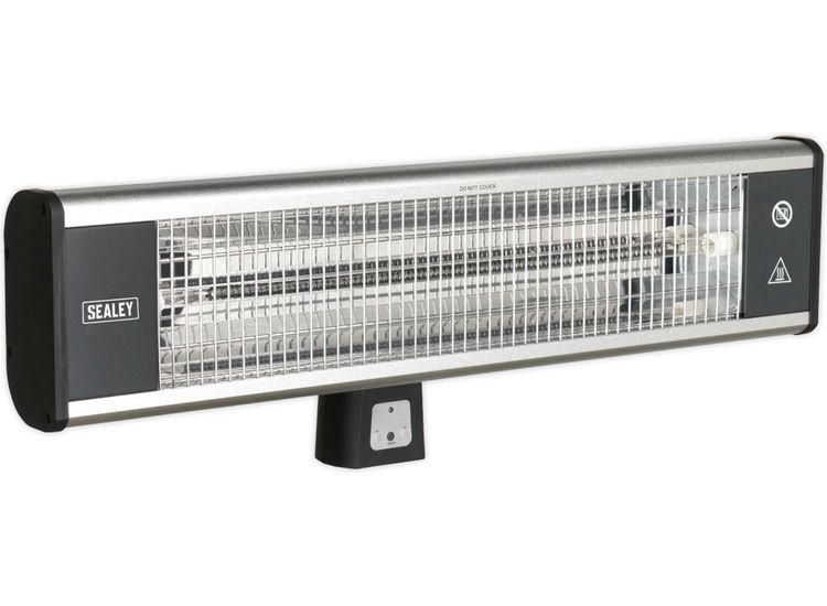 Sealey IWMH1809R High Efficiency Carbon Fibre Infrared Wall Heater 1800W/230V