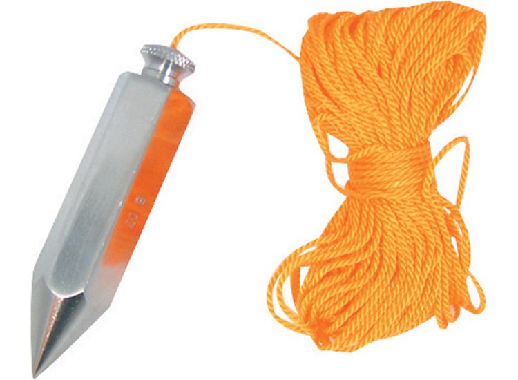 Silverline Plumb Bob &amp; Line