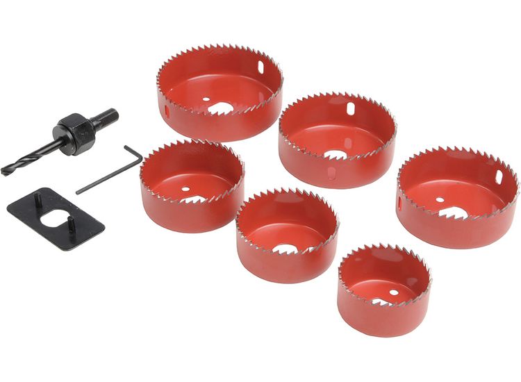 Silverline Down Light Installers Kit 9pce 50 - 86mm Dia