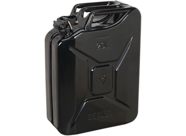 Sealey JC20B Jerry Can 20ltr - Black