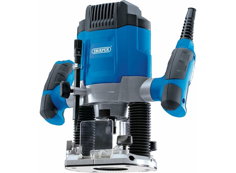 Draper 02519 230V Variable Speed Router, 1/4", 1200W
