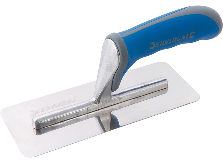 Silverline Mini Plastering Trowel Soft-Grip 200mm