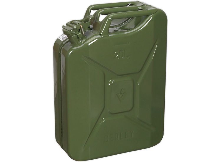 Sealey JC20G Jerry Can 20ltr - Green