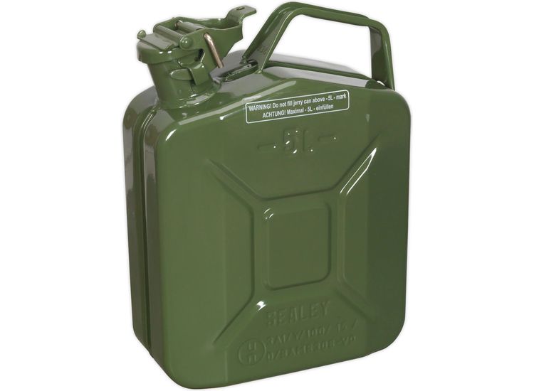 Sealey JC5MG Jerry Can 5ltr - Green