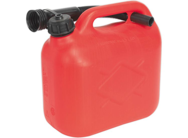 Sealey JC5R Fuel Can 5ltr - Red
