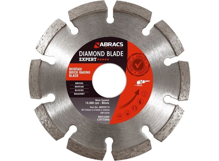 Abracs ABDBTPH115 Brick Raking Blade