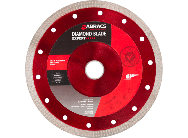 Abracs ABDCR180 Tile Porcelain Cutting Blade
