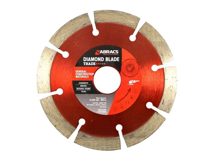 Abracs ABDD115M Trade Diamond Blade 115x10x22