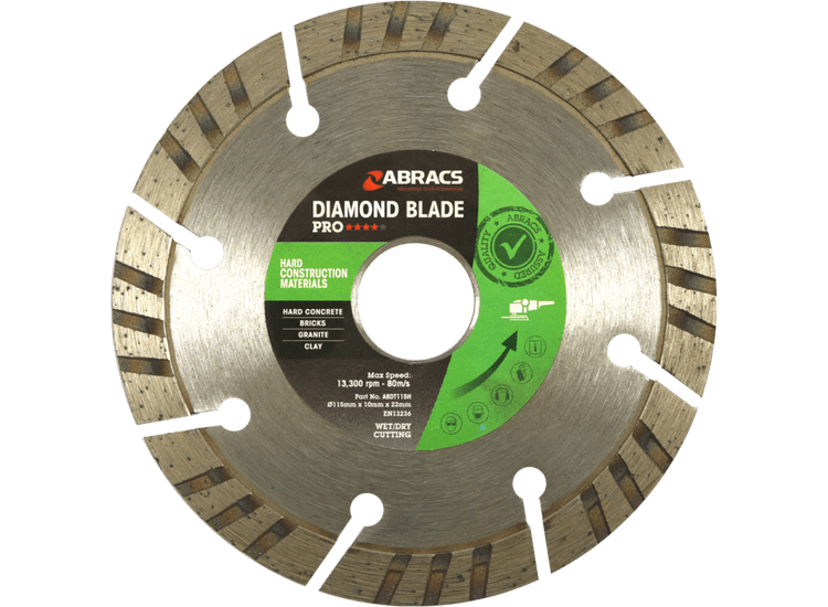 Abracs ABDT115M Gcm-Pro Diamond Blade 115x10x22