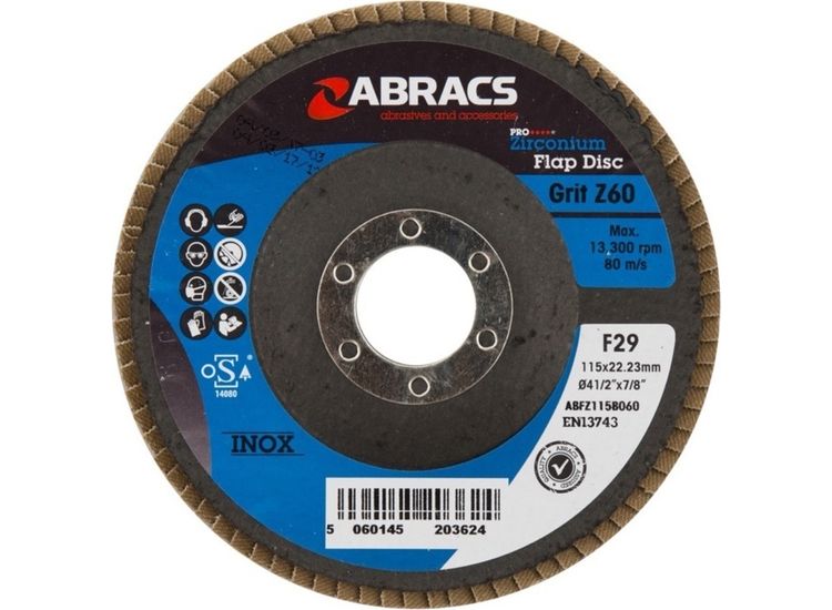 Abracs Flap Disc 115mm