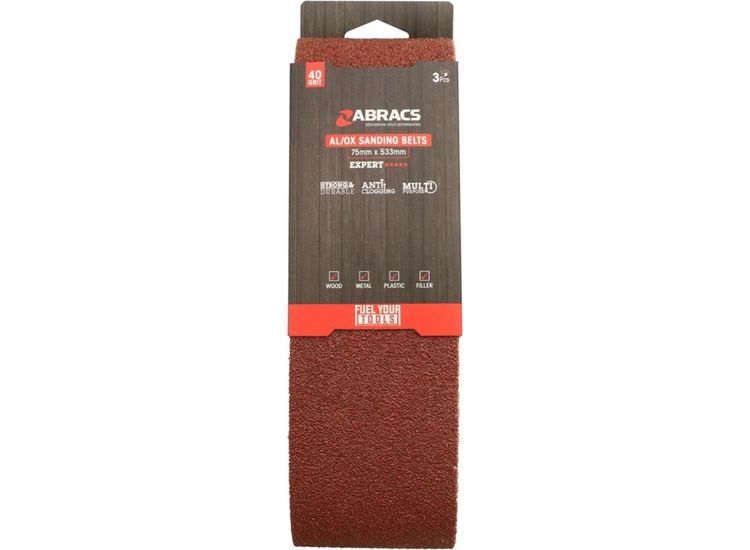 Abracs AL/OX Sanding Belt 75mm x 533mm