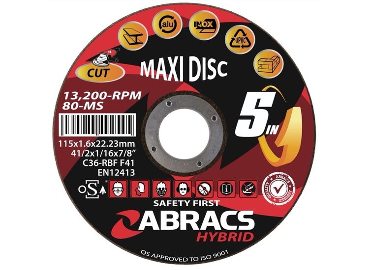 Abracs Hybrid 5in1 Flt Metal115x1.6x22