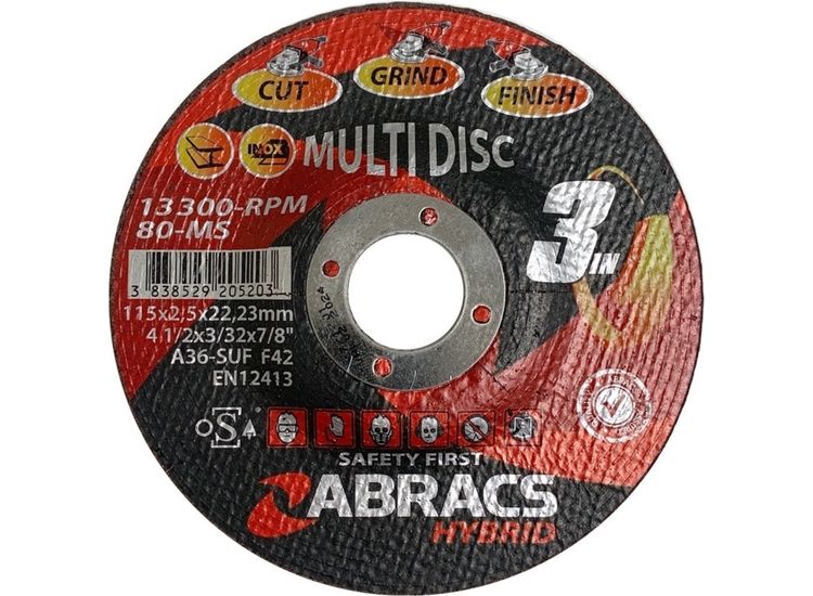 Abracs HY11525DM Hybrid 3in1 115x2.5x22