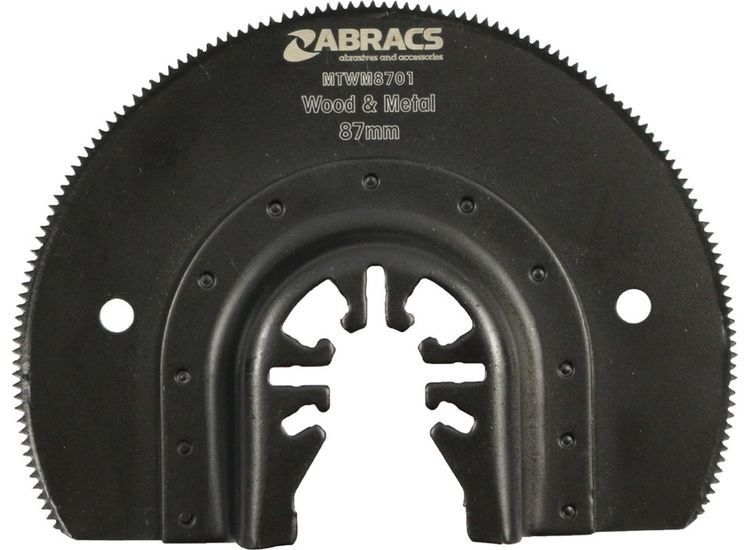 Abracs MTWM8701 Radial M/Tool Blade Wood + Metal
