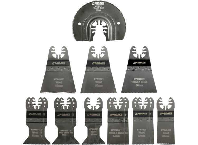 Abracs MTWMSET15 Multi Tool Set Blade Mixed Set