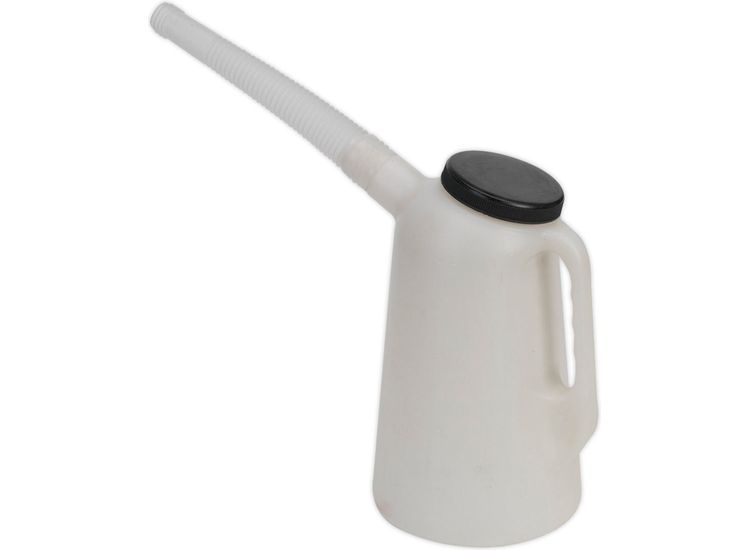 Sealey JDL2 Oil Container with Lid &amp; Flexi-Spout 2ltr