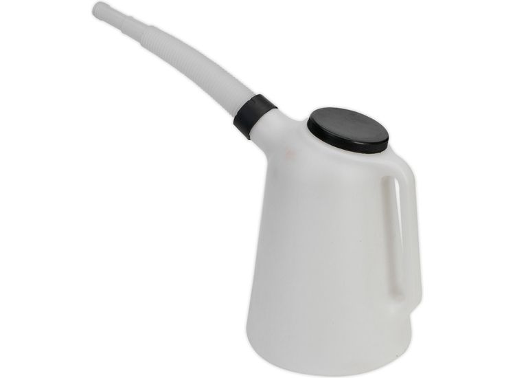 Sealey JDL5 Oil Container with Lid &amp; Flexi-Spout 5ltr
