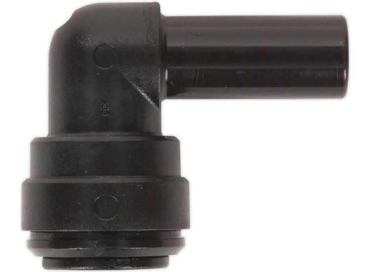 Sealey JGCET10 Stem Elbow 10mm Pack of 5 (John Guest Speedfit&amp;reg; - PM221010E)