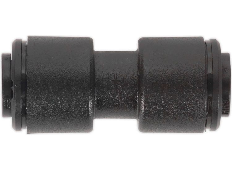 Sealey JGCS6 Straight Coupling 6mm Pack of 5 (John Guest Speedfit&amp;reg; - PM0406E)