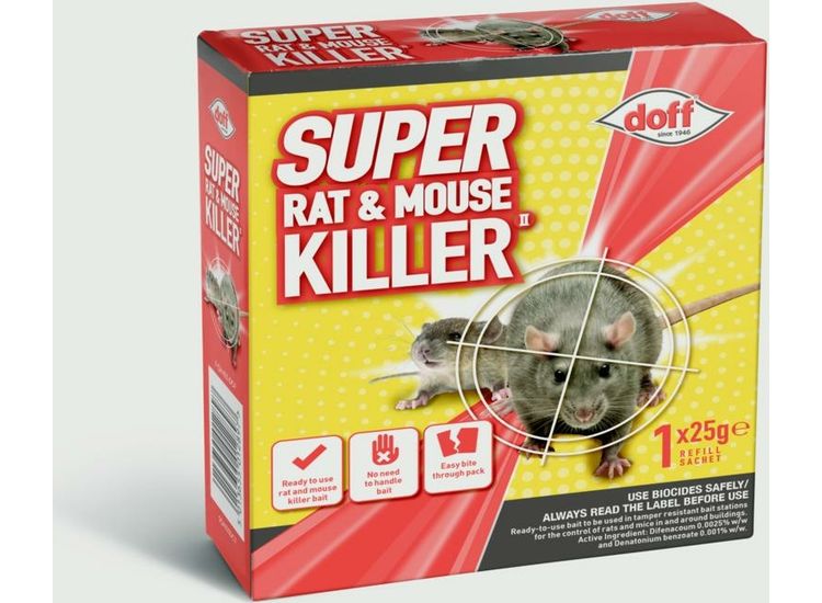 Doff Super Rat &amp; Mouse Killer Refill