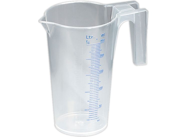 Sealey Translucent Measuring Jug 250ml JT0250