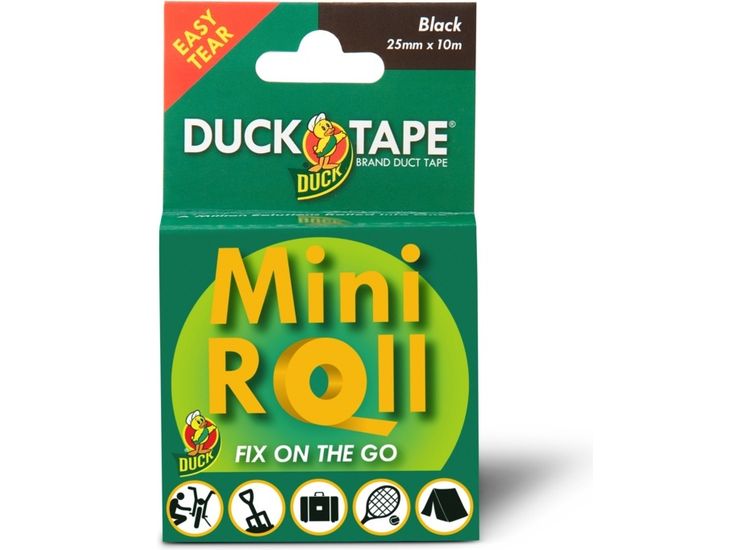 Duck Tape 260181 Black Mini Roll