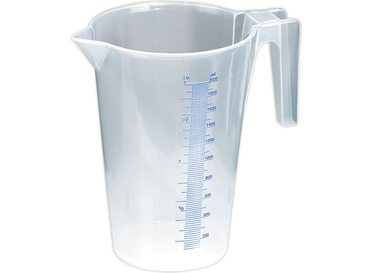 Sealey JT2000 Measuring Jug Translucent 2ltr