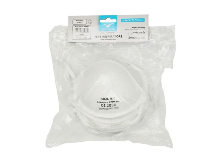 Glenwear GPPE60 FFP1 Valved Respirator