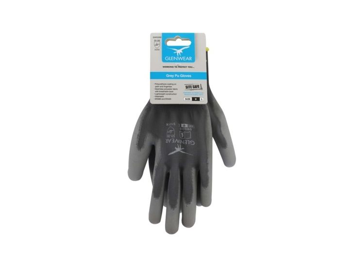 Glenwear Grey PU Glove