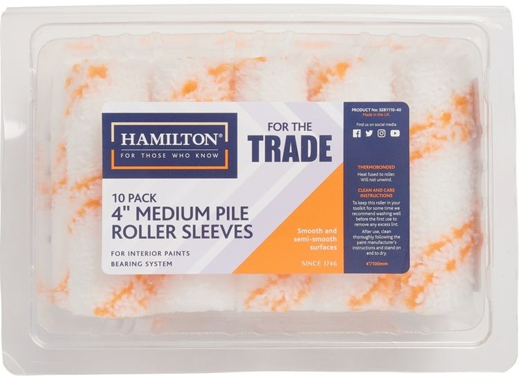 Hamilton For The Trade 3281110-40 Medium Pile Sleeves Pack 10