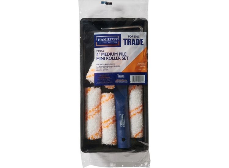 Hamilton For The Trade 3281131-40 Medium Pile Mini Roller Set 4"