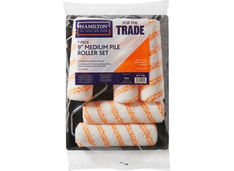 Hamilton For The Trade 3281132-90 Medium Pile Roller Set 9"