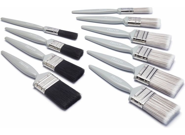 Harris 101011007 Essentials Wall, Ceiling &amp; Gloss Paint Brush Set