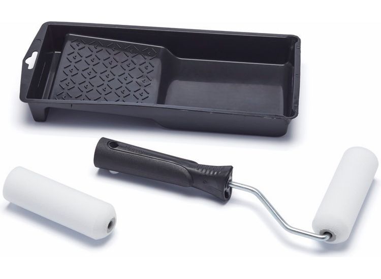 Harris 101092201 Essentials 4" Mini Roller Set