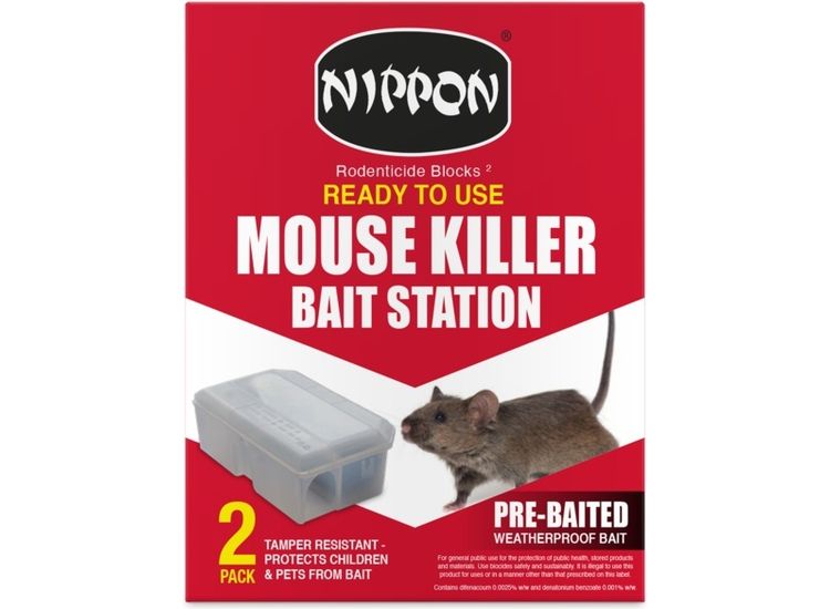 Nippon 5NMBRTU Ready To Use Mouse Killer Station