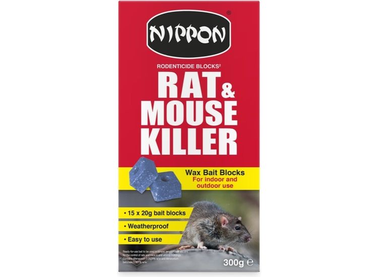Nippon 5NRWB300 Rodenticide Wax Blocks