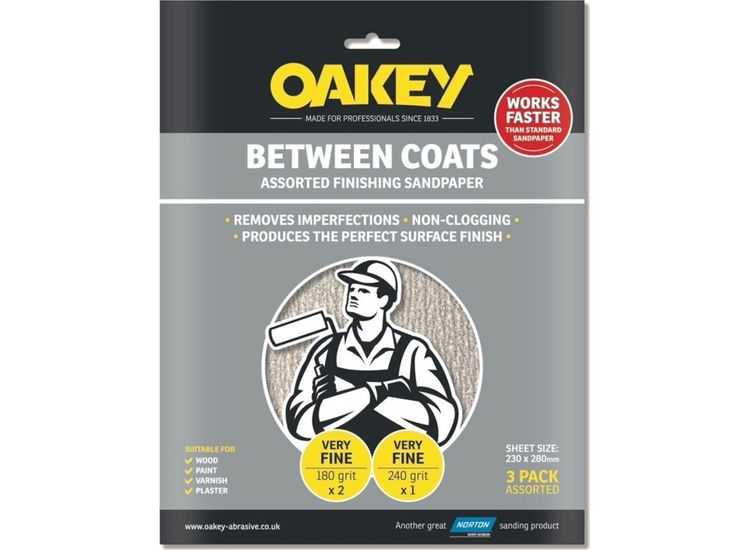 Oakey 66261116760 Between Coats Sheets