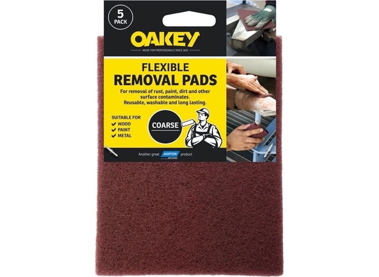 Oakey 66261127462 Paint &amp; Varnish Removal Pad