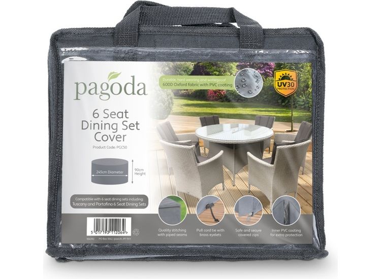 Pagoda PGC50 6 Seat Dining Set Cover