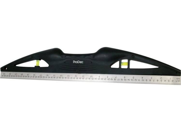 ProDec PLDT009 Trimming Edge Stainless Steel Ruler