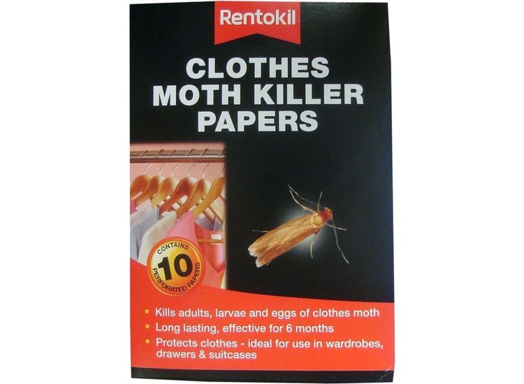 Rentokil FA115 Clothes Moth Killer Papers