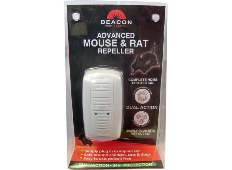 Rentokil FM89 Advanced Mouse &amp; Rat Repeller - Dual Action