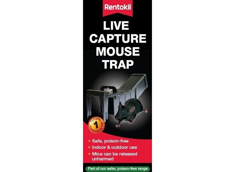 Rentokil PSM68 Live Capture Mouse Trap