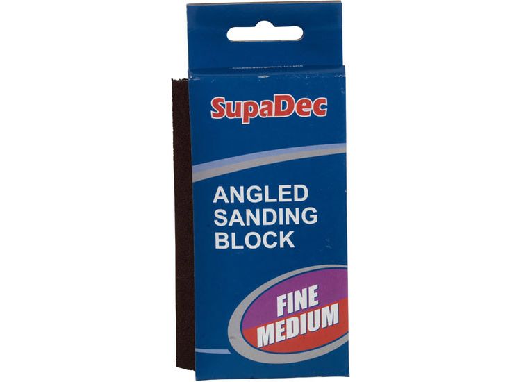 SupaDec Angled Sanding Block